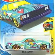 GTB96	044	&#39;80 El Camino (2nd Color)	HW Art Cars