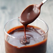 Liquid Chocolate Topping