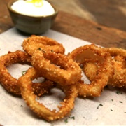 Quinoa Onion Rings