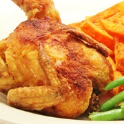 Fried Cornish Game Hen