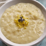 Lavender Rice Pudding