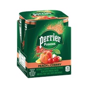 Perrier Fusions Peach & Cherry