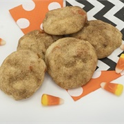 Candy Corn Spice Cookies