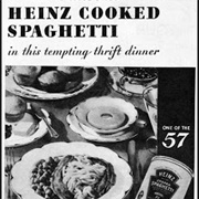 Heinz Cooked Spaghetti