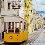 Bica Funicular, Lisbon, Portugal