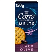 Black Olive Melt Crackers