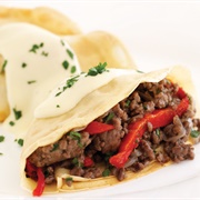 Beef Mince Crepe
