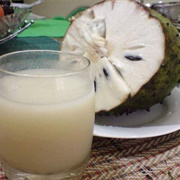 Guanabana (Soursop) Juice in Ecuador
