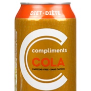 Compliments Caffeine Free Diet Cola