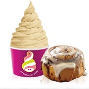 Cinnamon Roll Frozen Yogurt