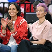 Megan Rapinoe and Sue Bird