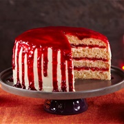 Bloody Halloween Cake