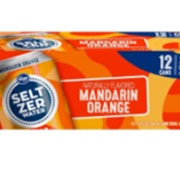 Kroger Mandarin Orange Seltzer Water