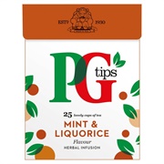PG Tips Mint & Licorice Tea
