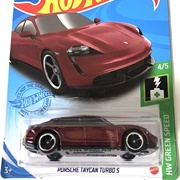 GTB23	208	Porsche Taycan Turbo S	HW Green Speed 			 			New in Mainline