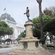Bernardo De Monteagudo, Plaza 25 De Mayo, Sucre, Bolivia