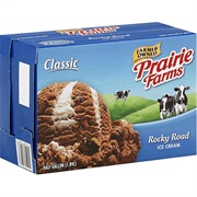 Prairie Farms Rocky Road Ice Cream
