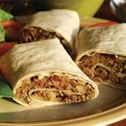 Beef and Mushroom Wrap