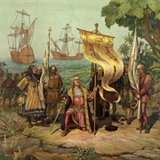 Christophe Collomb "Découvre" L'amérique. Fin Du Moyen-Âge (1492)