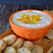 Peach Cheesecake Dip