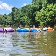 Tubing Down the Dan River, NC