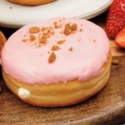 Tim Hortons Strawberry Cheesecake Donut