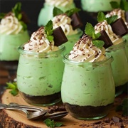Mint Chip Cheesecake Mousse