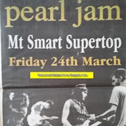 Pearl Jam 1995 Mt Smart Supertop