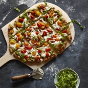 Avocado Paste Pizza