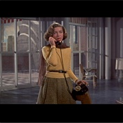 Lauren Bacall's Casual Turtle-Neck Belted Ensemble- How to Marry a Millionaire
