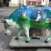 Sound of Music Cow, Salzburg, Austria