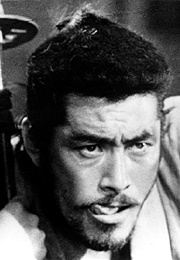 Toshirô Mifune as Kikuchiyo (Seven Samurai) (1954)