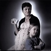 Lady and Little Girl Advert