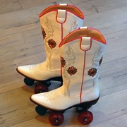 Cowgirl Boot Roller Skates