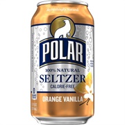 Polar Seltzer Orange Vanilla