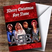 Abba Christmas Card