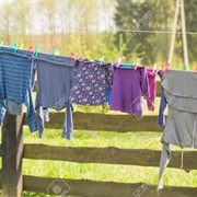 Hanging Clothes on the Line