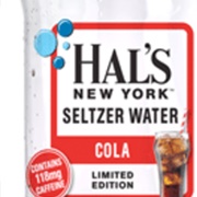 Hal&#39;s New York Seltzer Water Cola