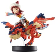 One-Eyed Rathalos & Rider (Girl) (Monster Hunter)