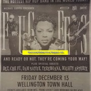 Fugees 1996 Wellington Town Hall