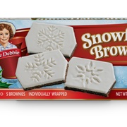 Snowflake Brownies