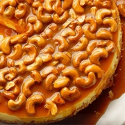 Caramel Cashew Cheesecake