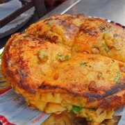 Jaipurian Tandoori Pizza Omelette