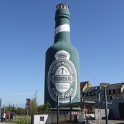 Tuborg Bottle/Tuborgflasken in Hellerup, Denmark