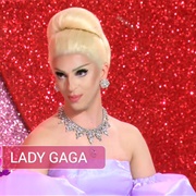 Miz Cracker as Lady Gaga