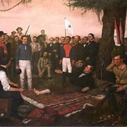 Battle of San Jacinto Leads to the Capture of General Santa Anna 1836