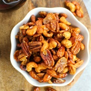 Sweet Roasted Mixed Nuts