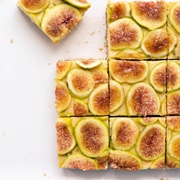 Honey Walnut Fig Cheesecake Bars