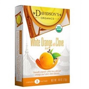 Davidson's Organics White Orange With Clove Tea