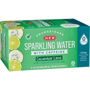 H-E-B Unsweetened Cucumber Lime With Caffeine